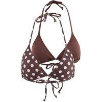 WOVCOR Women's Polka Dot Printed Triangle Bikini Top 2 Pack with Adjustable Straps | Size: 8