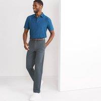 Lands' End Men's Traditional Fit Performance Trousers in Charcoal | Size: 40L