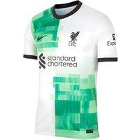 Liverpool FC Men's Mens 2023 2024 Away Shirt in White | Size: XL