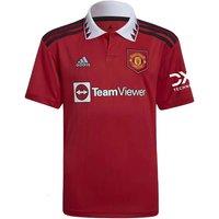 Manchester United FC Men's Mens 2022 2023 Man Utd Home Shirt in Red | Size: 2XL