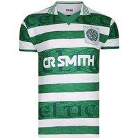 Celtic FC Men's Mens Retro 1996 Football Shirt in Green | Size: Medium