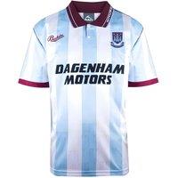 West Ham United FC Men's Mens 1992 Score Draw Away Shirt in White | Size: Medium