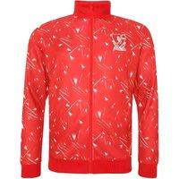 Liverpool FC Men's Mens 1990 Candy Track Jacket in Red | Size: XL