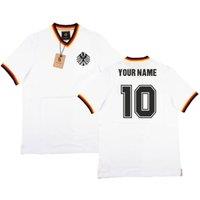 Germany Men's Mens False Nein Home Vintage Shirt Your Name in White | Size: XL