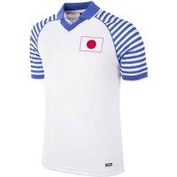 Japan Men's Mens Retro 1987 88 Football Shirt in White | Size: Medium