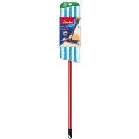 Vileda ActiveMax System flat mop 168360 - microfibre, pedal-release, washa in Red