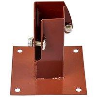 Easypost Bolt-Down 100P 100 x 100mm - Box of 6 in Brown