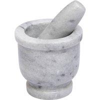Orsina Marble Mortar & Pestle in Grey