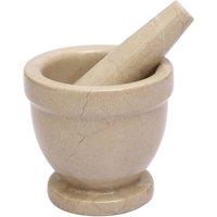 Orsina Marble Mortar & Pestle in Natural