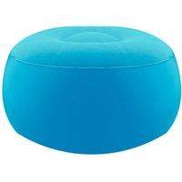 VFM e-Store Inflatable Foot Stool Easy, Durable, Pack Away 55cm x 50cm Blue X 1 | Size: 55 cm x 50 cm