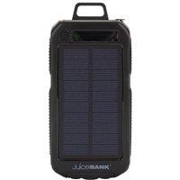 VFM e-Store Solar Power Bank with 10, 000mAh Rechargeable Battery in Black