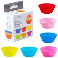 VFM e-Store Air Fryer Silicone Cupcake Cases Air Fryer Accessory Multicolour
