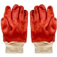 VFM e-Store Gardening Work Gloves Dipped Red Garden Tools Accessories