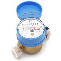 McAlpine Water Meter 1/2" Class B R80 in Blue