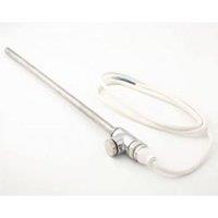 McAlpine Towel Rail Element 150W + CP T Piece in Silver