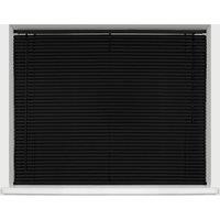 Blinds Outlet PVC Venetian Blind 25mm slats in Black | Size: 180 cm width x 210 cm drop