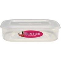 Beaufort Rectangular Food Container in Clear