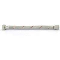 McAlpine Flexible Tap Connector 15mm x 1/2" x 300mm in Silver