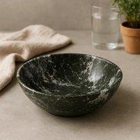 Orsina Marmore Black & White Veined Marble Bowl