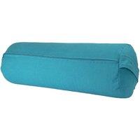 Yoga-Mad Buckwheat Yoga Bolster in Teal