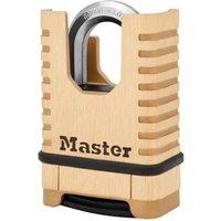 Master Lock Excell Closed Shackle Brass Combination 58mm Padlock