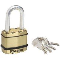 Master Lock Excell Brass Finish Padlocks