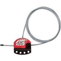Master Lock Four Padlock Lockout Hasp With Adjustable Cable 1.8m