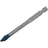Bosch EXPERT HEX-9 Hard Ceramic Tile Drill Bit 7 x 90 mm - Carbide, Dry U in Grey