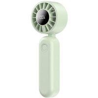 Obasyhig Portable Mini Handheld Folding Cooling Fan in Green