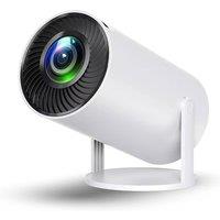 Dyzi HD Portable Mini Projector 720p Android 11 WiFi 180 Rotation White