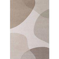 Ted Baker Hackney Wool Rug Clarissa Handwoven Abstract Living Room Rug in Beige | Size: 200 cm x 300 cm