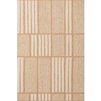 Ted Baker Flatweave Allington Indoor Outdoor Rug Geometric Reversible in Beige | Size: 160 cm x 230 cm