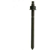 JCP CONSTRUCTION PRODUCTS A4-316 J-Fix Studs M16 x 190 - Box of 10 in Black