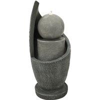 Monstershop Electric Water Feature - Zen Cascade in Grey