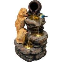 Monstershop Electric Water Feature - Canine Creek in Grey