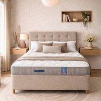 Aspire PureRest Pocket Hybrid Mattress Medium Comfort 23cm in White | Size: Single