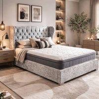Aspire CloudRest Pocket Hybrid Euro Top Mattress Medium Comfort 23cm in White | Size: Double