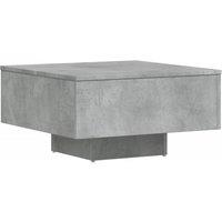 Berkfield Home Coffee Table Concrete Grey 60x60x31.5 cm Engineered Wood
