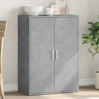 Berkfield Home Sideboard Concrete Grey 60x31x84 cm Engineered Wood | Size: 60 x 31 x 84 cm