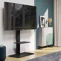 EONLION Tall Swivel Corner Floor TV Stand Mount 32-70 Inch LCD LED in Black