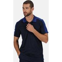 Regatta Men's Contrast Wicking Polo Shirt in Mid Navy | Size: 3XL