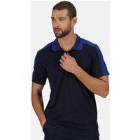 Regatta Men's Contrast Wicking Polo Shirt in Mid Navy | Size: 4XL