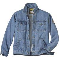 Atlas for Men Men's Denim Jacket in Blue | Size: Medium