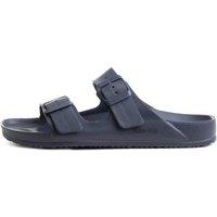 Weird Fish Men's Herring Double Strap Pool Sliders in Dark Blue | Size: 8