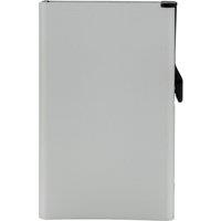 XD Design Men's Standard Aluminium RFID Blocking Card Holder in Silver