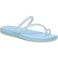 Crocs Women's Miami Jely Toe Loop Sandal in Light Blue | Size: 4