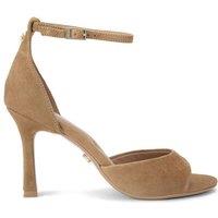 Carvela Women's 'Corletta Sandal' Suede Heels in Taupe | Size: 3