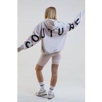 BCouture Women's Cycling Shorts, Hoodie & T-Shirt Set in Stone | Size: Small