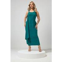 Yours Women's Sash Maxi Dress in Teal | Size: 20