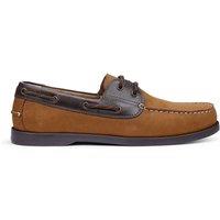 Hotter Men's 'Boom' Classic Boat Shoes in Tan | Size: 11